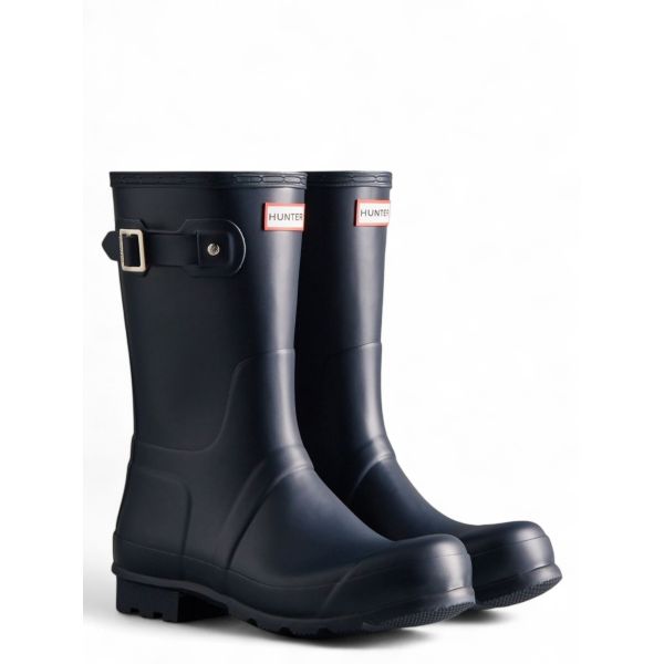 Navy Short Hunter Wellies Womens Hunter Original Short