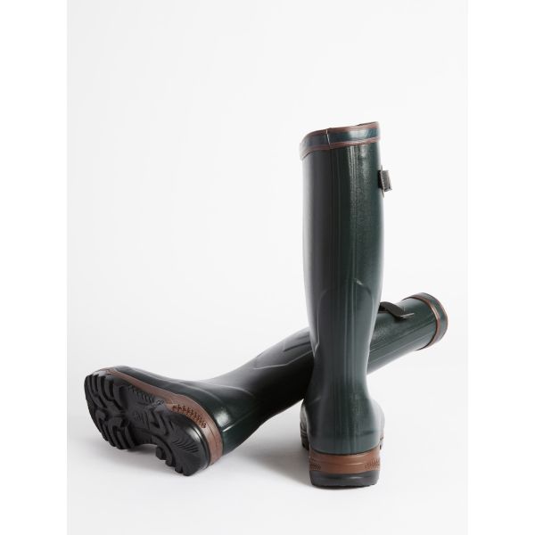 Aigle Parcours ISO Neoprene Green Wellington Boots - Main Image
