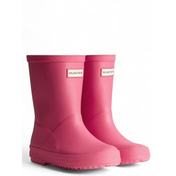 Hunter Little Kids First Wellington Bright Pink