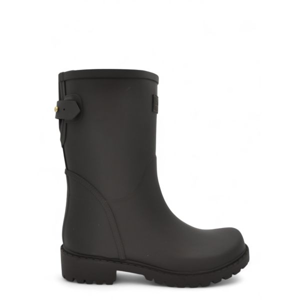 Joules Wistow Heritage Mid Wellington Boots Dark Chocolate