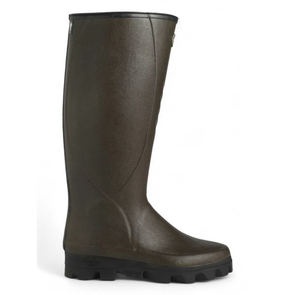Le Chameau Unisex Ceres Neoprene Wellington Boot Brown
