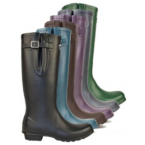 womens wide fit wellies