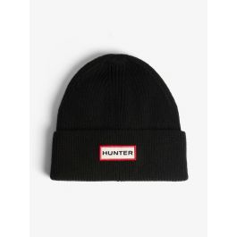 Hunter Acksley Ribbed Cuff Beanie Black display picture 3