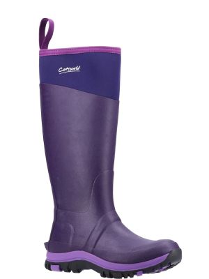 Cotswold Wentworth Wellington Boots Purple