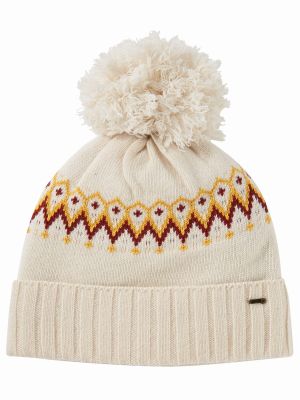 Dubarry Connolly Fairisle Bobble Hat Chalk