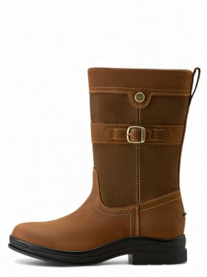 Ariat Womens Bampton Waterproof Boot Baked Brown