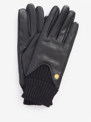 Barbour Deanna Leather Glove Black
