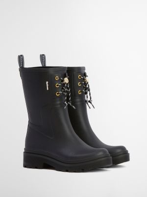 Barbour Devlin Mid Welly Black