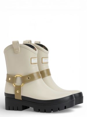 Barbour Elley Harness Welly Light Oak/Bleached Olive