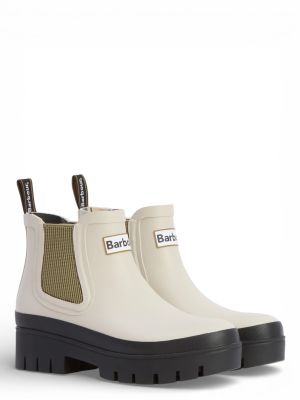 Barbour Halton Chelsea Welly Light Oak/Bleached Olive