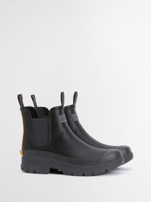 Barbour Nimbus Chelsea Welly Black/Ochre