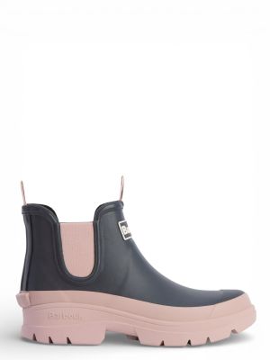 Barbour Nimbus Chelsea Welly Dusky Grey/Gardenia Pink