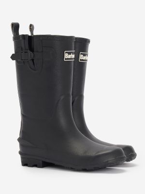 Barbour Simonside Childrens Wellies Black