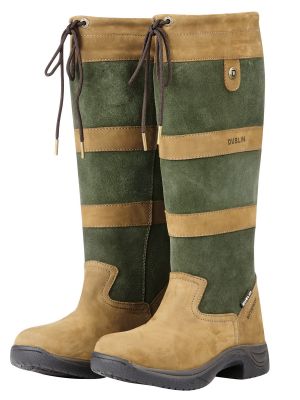 Dublin River Boots III Dark Brown/Green