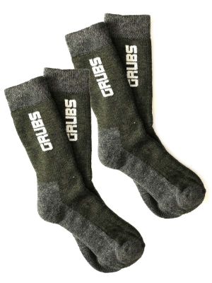 Grubs Twin Pack Stay-Dri Socks