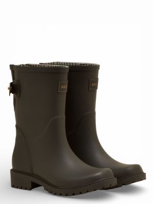 Joules Wistow Adjustable Mid Welly Brown