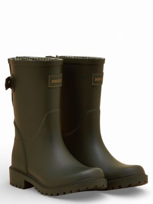 Joules Wistow Adjustable Mid Welly Green 