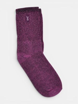 Jeep Cushion Foot Cotton Boot Sock (Women) Pink