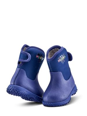 Muddies Puddle Toddler Welly Bell Weather Blue 