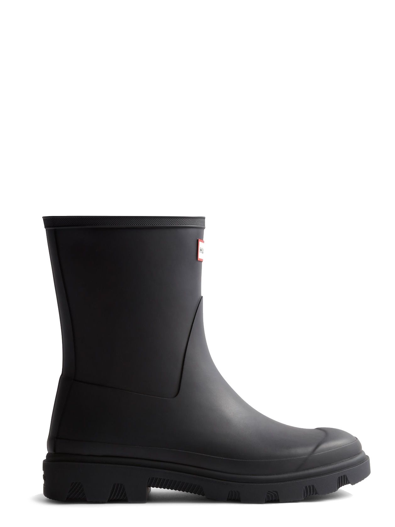 Hunter Original Short Gloss Black Hunter Tour Short Boots Hunter