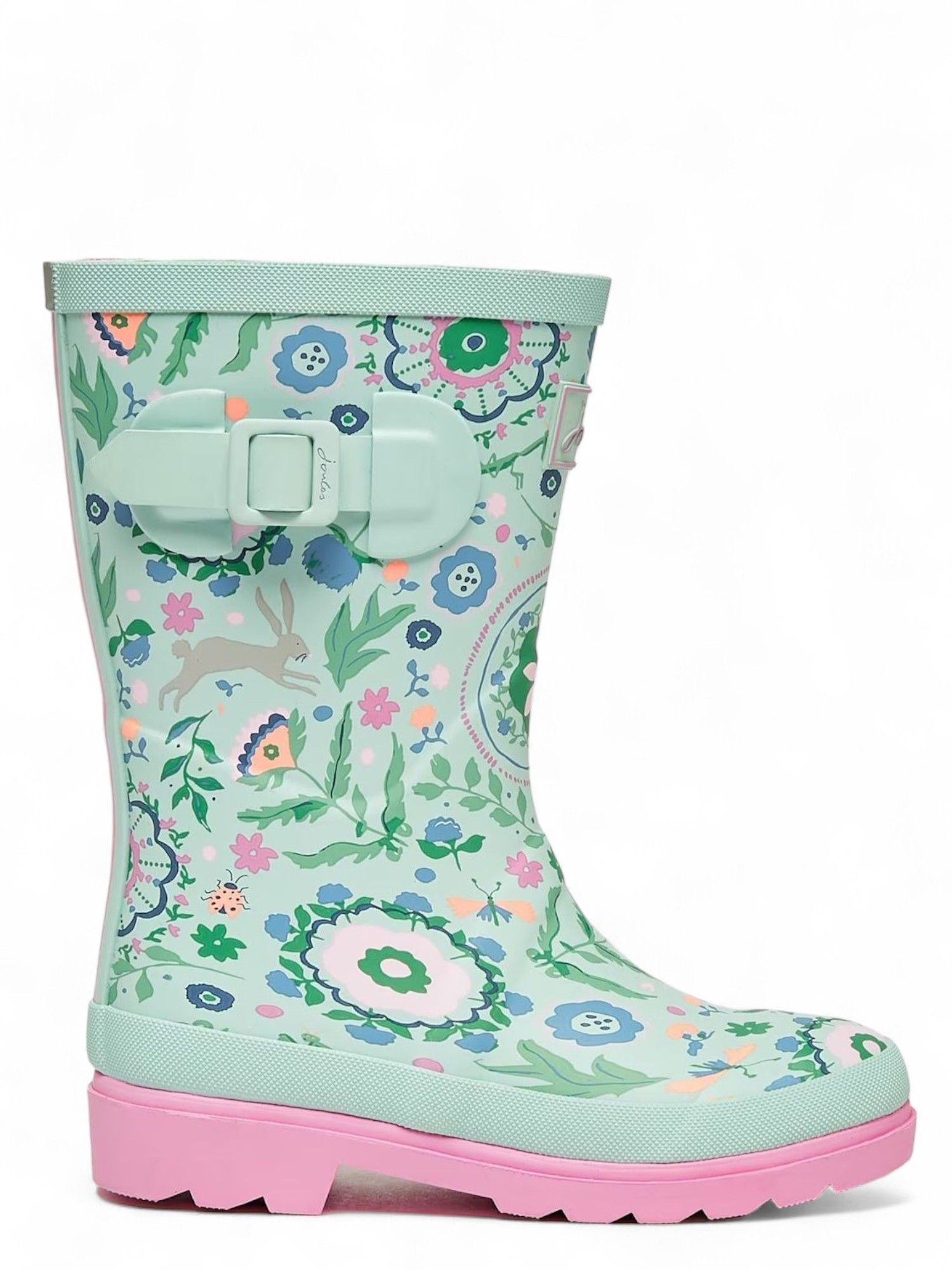 Joules Children's Wellington Boots Floral