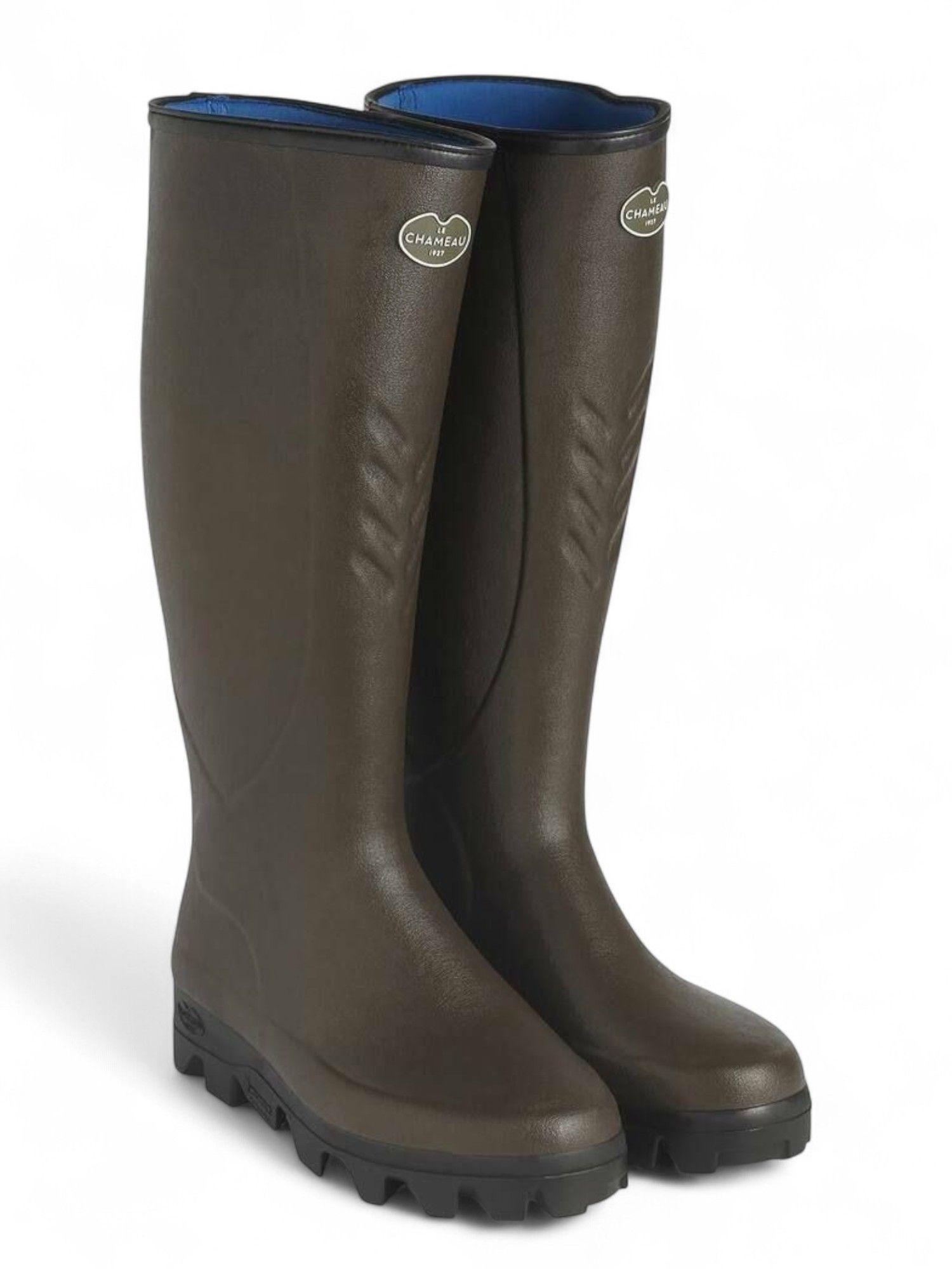 Le Chameau Unisex Ceres Neoprene Wellington Boot Brown