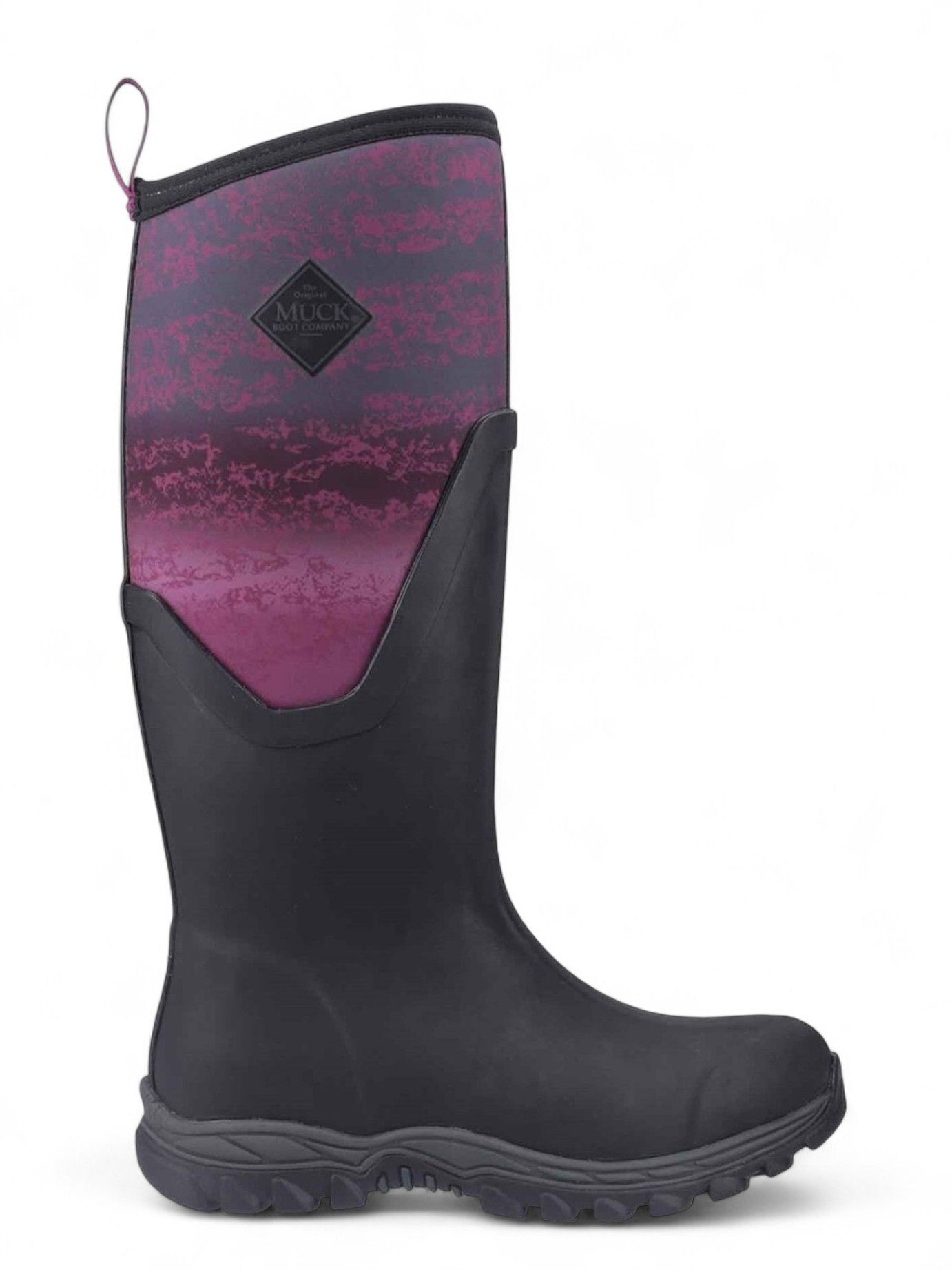 Muck Boot Arctic Sport II Tall Wellington Black/Magenta Fade